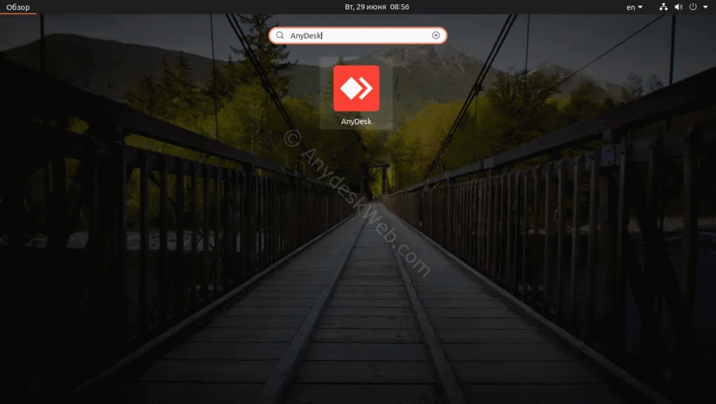 Запуск Anydesk в Linux